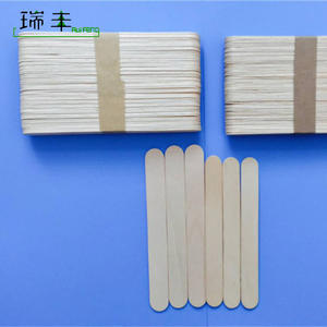 Erwachsene oder Kinder verwendeten sterilen Birken-Einweg-Zungen spatel aus Holz - Product Image 5