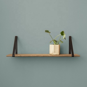 Rustic Triangle Black <strong>Shelf</strong> Brackets <strong>Wall</strong> <strong>Mounted</strong> Heavy Duty <strong>Shelf</strong> Support Floating <strong>Shelf</strong> - Product Image 6