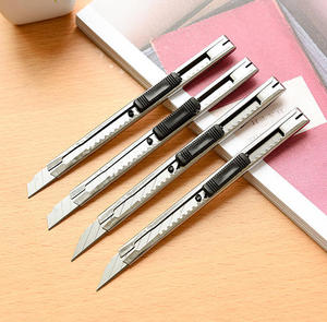 Commercio all'ingrosso multifunzionale manuale strumento di taglio della carta metallo arte lama per/disegno/imballaggio coltello per ufficio cancelleria - Product Image 3
