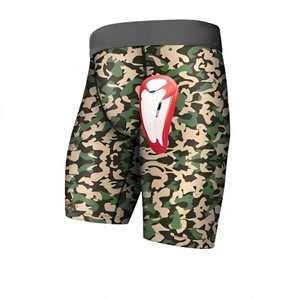 Shorts Bermuda noirs pour hommes, séchage rapide, avec cordon de serrage à la taille et poches latérales, vêtements de sport décontractés - Product Image 2
