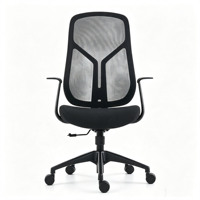 Chaise ergonomique en maille à hauteur réglable |   Ventes directes d'usine, respirant, réglable en hauteur, inclinaison et soutien lombaire