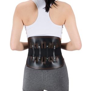 Cinturón de soporte lumbar KS con placa de acero para soporte lumbar y alivio de hernias discales, diseño transpirable para hombres y mujeres - Product Image 2