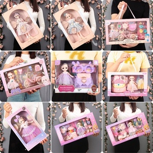 Regalo <span class=keywords><strong>de</strong></span> Primavera para Niñas, Caja <span class=keywords><strong>de</strong></span> Regalo <span class=keywords><strong>de</strong></span> Plástico para <span class=keywords><strong>Muñecas</strong></span>, Juego <span class=keywords><strong>de</strong></span> Disfraces para Niñas <span class=keywords><strong>de</strong></span> 4 a 6 Años - Product Image 2