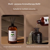 Botol Isi Ulang Cairan Aromaterapi Tanpa Api untuk Penggunaan Dalam Ruangan Hotel Hilton Shangri-La Diffuser Beraroma