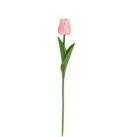 Bunga Tulip Artifisial PU Modern Tangkai Tunggal Berembos Dekoratif Ramah Lingkungan Perlengkapan Fotografi Pernikahan Luar Ruangan Dekorasi Rumah