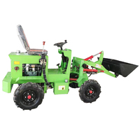 Sunway Mini Diesel Frontlader mit kleinen Rädern Besser als Evuran Alt604 Ht600 L880 H160 mit Kern motor pumpen komponenten