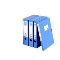 Porte-documents en plastique à double ouverture, grande capacité pour plusieurs feuilles, documents A4, utilisation au bureau