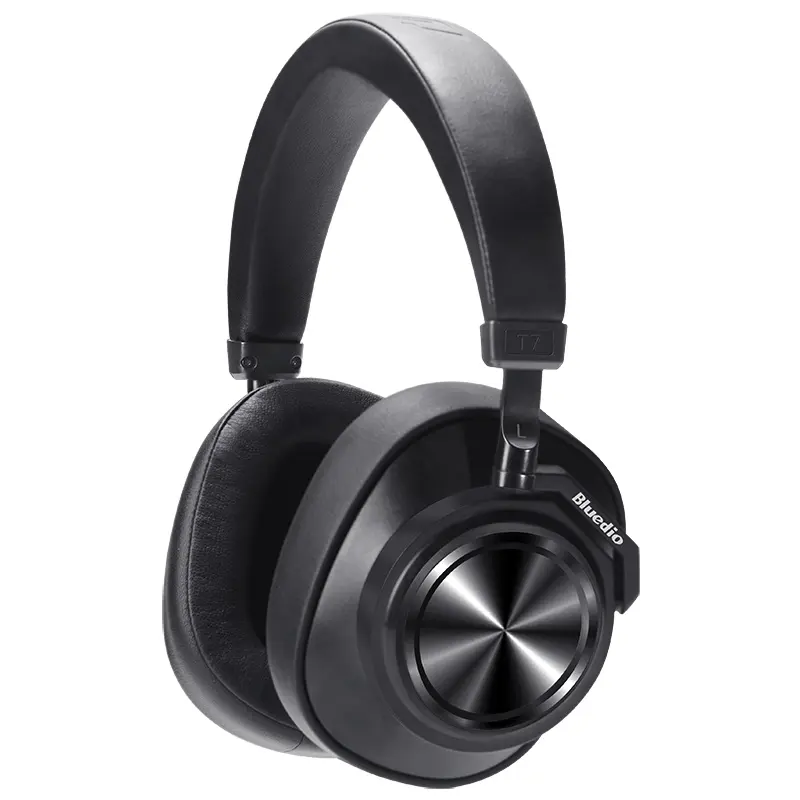Bluedio T7 Plus Active Noise Cancelling Headphones Hi-Fi Stereo Over Ear Noise Reduction Bluetooth with ANC SD Card Slot