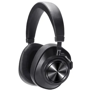 Bluedio T7 בתוספת פעיל רעש מבטל אוזניות Hi-Fi סטריאו על אוזן הפחתת רעש Bluetooth עם ANC SD כרטיס חריץ