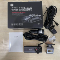 Mini Cámara para Coche 4K WiFi GPS con Doble Cámara Delantera y Trasera 2160P, Visión Nocturna, Monitor de Estacionamiento, Codificación de Video H.265 para Autos y Vehículos