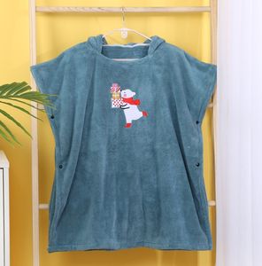 Nouvelle <span class=keywords><strong>cape</strong></span> en velours corail <span class=keywords><strong>brodée</strong></span> <span class=keywords><strong>de</strong></span> dessins animés, serviette <span class=keywords><strong>de</strong></span> <span class=keywords><strong>bain</strong></span> à capuche pour enfants, serviette <span class=keywords><strong>de</strong></span> plage - Product Image 6