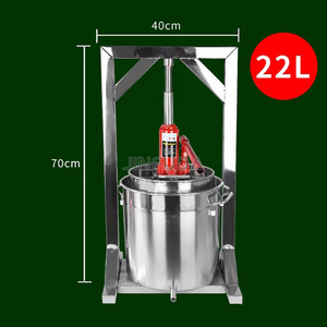 Presse-fruits manuelle en acier inoxydable, presse hydraulique pour jus frais de <span class=keywords><strong>pomme</strong></span> et d'orange - Product Image 4