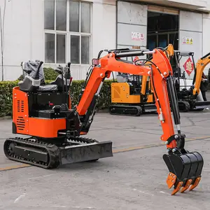 EPA động cơ mini Digger miễn phí vận chuyển Mini máy xúc 1 tấn Kubota máy xúc bánh xích