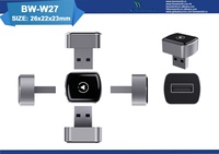 Adaptador Inalámbrico para Auto, Convierte Carplay con Cable a Inalámbrico, Compatible con Android Auto, Fácil Instalación para Todos los Autos