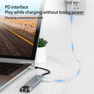 8 trong 1 <span class=keywords><strong>USB</strong></span> C <span class=keywords><strong>HUB</strong></span> Adapter <span class=keywords><strong>USB</strong></span> C <span class=keywords><strong>HUB</strong></span> PD <span class=keywords><strong>USB</strong></span> dữ liệu USB3.0 <span class=keywords><strong>USB2.0</strong></span> SD TF HD-MI RJ45 Hot Bán <span class=keywords><strong>New</strong></span> <span class=keywords><strong>Hub</strong></span> - Product Image 4