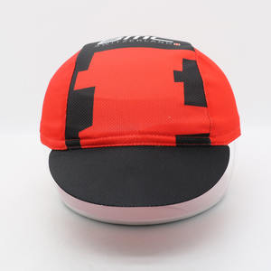 Gorra Deportiva Roja con Logotipo Bordado Personalizado, Unisex, de Nailon, Secado Rápido, para Ciclismo al Aire Libre - Product Image 1