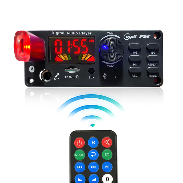 HSC HSC3103U Power Amplifier & MP3 Decoder Circuit Board with FM Radio 1 oz Copper Thickness 1GB RAM Audio Accessories
