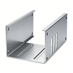 Pièces de machines découpées <span class=keywords><strong>au</strong></span> <span class=keywords><strong>laser</strong></span> en <span class=keywords><strong>aluminium</strong></span> et acier <span class=keywords><strong>au</strong></span> carbone, traitement par peinture en poudre, pliage, fabrication de tôles OEM - Product Image 1