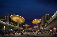 Éclairage LED de façade de bâtiment, OEM personnalisé, projecteur architectural mural, éclairage de pelouse, solution d'éclairage de façade