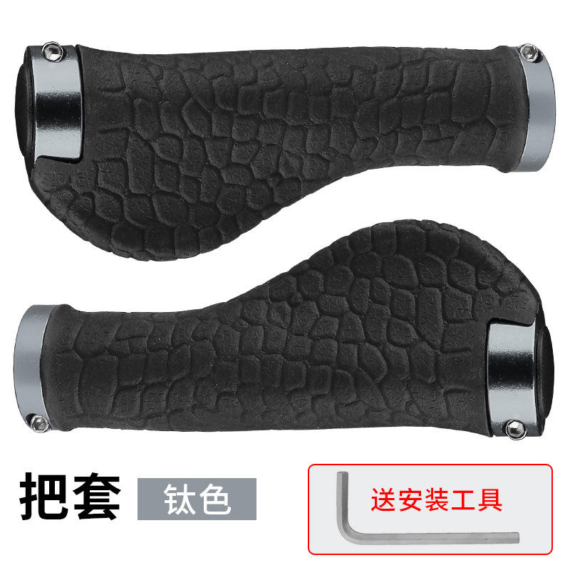 3998 แฮนด์จับหนังจระเข้ สีไทเทเนียม