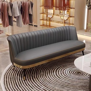 Sofá Moderno Personalizado para Sala de Espera de Salón de Belleza, Banco Largo, Sillas de Espera para Barbería, Muebles para Área de Espera - Product Image 3