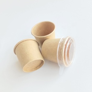 <span class=keywords><strong>Compostable</strong></span> 1oz giấy nước sốt cốc 30ml Kraft phần ly Takeaway Bao bì nhỏ - Product Image 2