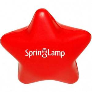 Pelota Antiestrés de PU con Forma de Estrella y Logotipo Personalizado - Product Image 3