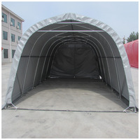 Tente de stockage industriel, grand entrepôt portable en PVC, abri dôme
