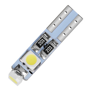 Lampes LED T5 1210 3SMD 1W pour voiture - Indicateurs d'instrumentation, éclairage de lecture et éclairage de <span class=keywords><strong>plaque</strong></span> d'<span class=keywords><strong>immatriculation</strong></span> - Product Image 5