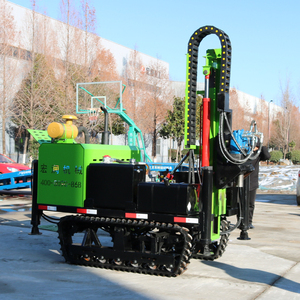 Hondrun完全油圧クローラーダウンザホール掘削リグ小型太陽光発電掘削機 - Product Image 5