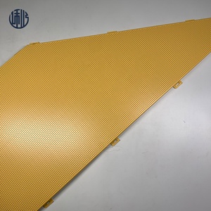 Panneau en aluminium perforé sur mesure, revêtement PVDF, tôle d'aluminium perforée pour revêtement de façade de bâtiment - Product Image 1