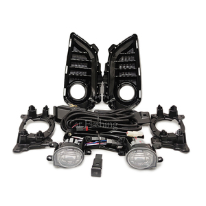ไฟตัดหมอก LED สำหรับรถยนต์ <span class=keywords><strong>Toyota</strong></span> Yaris <span class=keywords><strong>Ativ</strong></span> Vios ปี 2022 2023 ไฟวิ่งกลางวัน ฝาครอบไฟหน้ากันชนหน้า พร้อมชุดสายไฟ 12V - Product Image 2