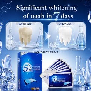 <span class=keywords><strong>Bandes</strong></span> <span class=keywords><strong>blanchissantes</strong></span> pour les <span class=keywords><strong>dents</strong></span> 5D, 14 paires, 28 pièces, blanchiment rapide des <span class=keywords><strong>dents</strong></span>, saveur menthe, élimine les taches de café et de thé, utilisation à domicile, OEM ODM - Product Image 5