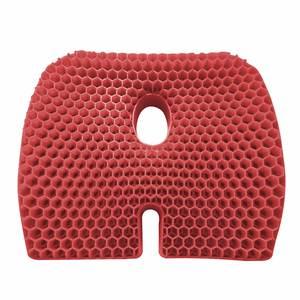 Handmade Double-layer Car Seat Cushion Gel Honeycomb Breathable <b>Memory</b> Foam Cooling Massage <b>Pillow</b> Positioner - Product Image 5