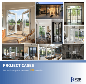 PDP Custom ized High-End Doppeltür für Villa House Apartment Eingang Fiberglas für Outdoor Exterior Hospital Warehouse Verwendung - Product Image 6