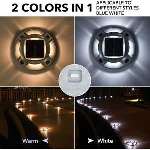 Luz Solar <span class=keywords><strong>LED</strong></span> para Camiones de 3 Toneladas, Resistente al Agua IP68, con <span class=keywords><strong>Sensor</strong></span> de Luz, Temperatura de Color 2700K-6500K, Recargable, para Jardín - Product Image 4