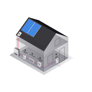 Système d'énergie solaire hybride Système solaire complet hors réseau 20kwh avec batterie <span class=keywords><strong>au</strong></span> lithium-ion - Product Image 1