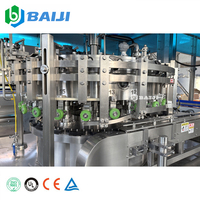 Ligne de production de remplissage isobare entièrement automatique pour boissons énergisantes gazeuses en canettes de 500 ml, 4000 canettes par heure