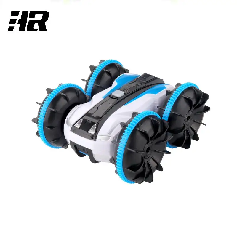 2.4g Four Wheel Drive Remote Control Car Amphibious Stunt Vehicle 4wd 360 Degree Double Sided Rotating Flips High Speed Racing