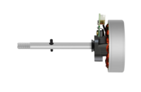 Moteur CC sans balais à enroulement en cuivre à couple élevé 12V/24V/310V 1600 tr/min pour ventilateurs muraux/solaires/de table/sur pied/plafonniers