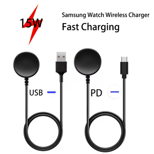 <span class=keywords><strong>Cargador</strong></span> Inalámbrico Portátil para <span class=keywords><strong>Reloj</strong></span> <span class=keywords><strong>Samsung</strong></span> <span class=keywords><strong>Galaxy</strong></span> <span class=keywords><strong>Watch</strong></span> 5 Pro 5/<span class=keywords><strong>4</strong></span>/3 Active 2/1Gear Sport/S3, Base <span class=keywords><strong>de</strong></span> Carga - Product Image 1
