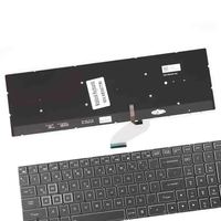 Clavier d'ordinateur portable pour Quanta NLA NLAB NLAS WBM18A73USJ920 AENLAU00010 anglais US noir avec rétro-éclairé nouveau