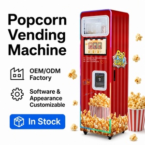 Máquina Expendedora Inteligente de Palomitas de Maíz de 3 Sabores, Kiosco de Autoservicio de Snacks con Pantalla Táctil y Luz LED, Fabricante OEM - Product Image 1