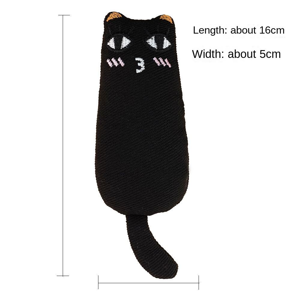 Black cat toy