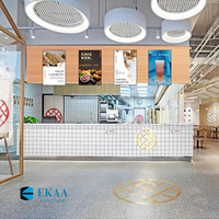 Panneau d'affichage numérique en acrylique personnalisable, boîte à lumière led pour la publicité, pour les restaurants, les panneaux électroniques