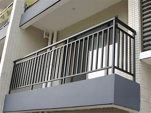 Barandillas de Aluminio para Balcón, Montaje en Cubierta, Diseño Contemporáneo, Resistentes al Óxido, para Uso en Exteriores - Product Image 4
