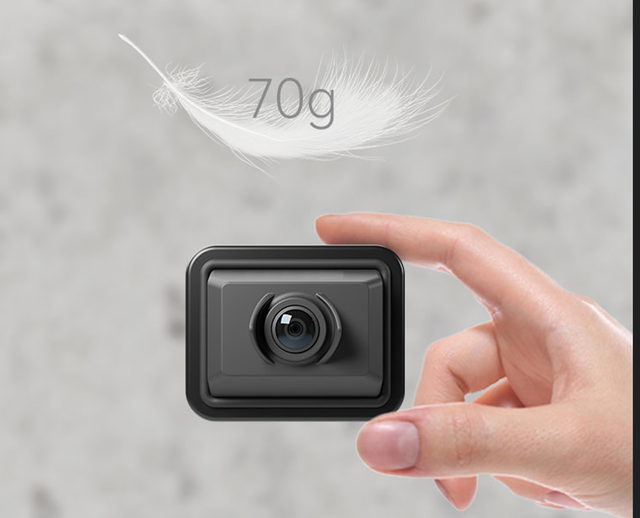 DWI C01 Gimbal High-Resolution Tiltable Electronic Image Stabilization IP65 Waterproof 1/2.8" Sensor F2.4 Aperture 720P Drone/RC