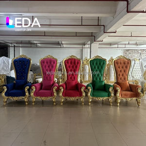 เก้าอี้ LEDA รุ่นขายดี รุ่นรอยัล สำหรับงานแต่งงาน เก้าอี้บัลลังก์หรูหรา เก้าอี้บัลลังก์สำหรับงานอีเว้นท์ - Product Image 1