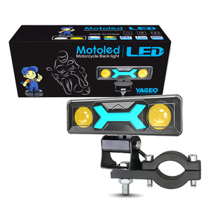 Motoled 12-24V <span class=keywords><strong>LED</strong></span> kích thước đầy đủ cảnh báo khẩn cấp thanh ánh sáng siêu mỏng 3 38 44 50 inch 40W vỏ 12v xe máy cong hát - Product Image 1