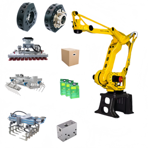 Robot industriel 4 axes FANUC M-410iC/185, capacité de charge de 185 kg |   Charge utile ultra-lourde |   Manutention des matériaux |   IP65 |   Répétabilité de 0,05 mm | - Product Image 4